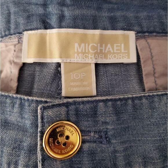 Michael Kors Soft Cargo Pants Size 10P - Picture 10 of 13